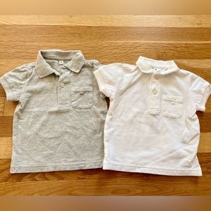 Two new baby polo shirts 80cm or 18-24 months